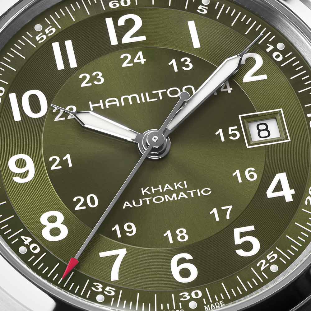 HAMILTON Khaki Field Auto - Uomo