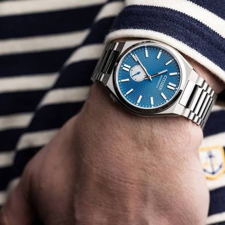CITIZEN Tsuyosa Automatic "Piccoli Secondi" Blue Dial - Uomo