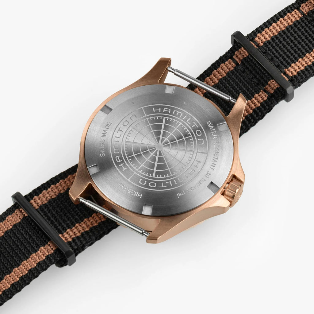 HAMILTON Khaki Navy Scuba GMT Auto Bronze - Uomo