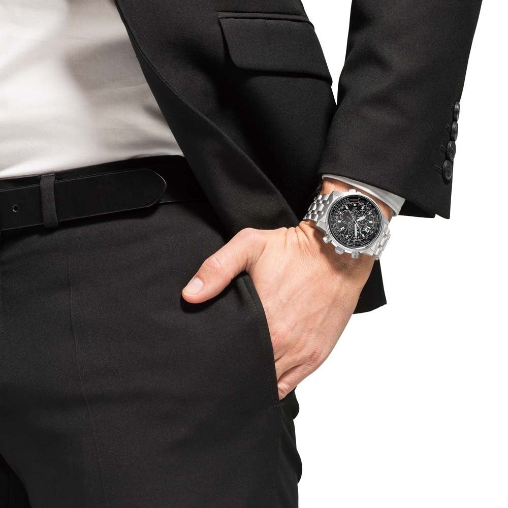 CITIZEN Crono Pilot Super Titanio - Uomo