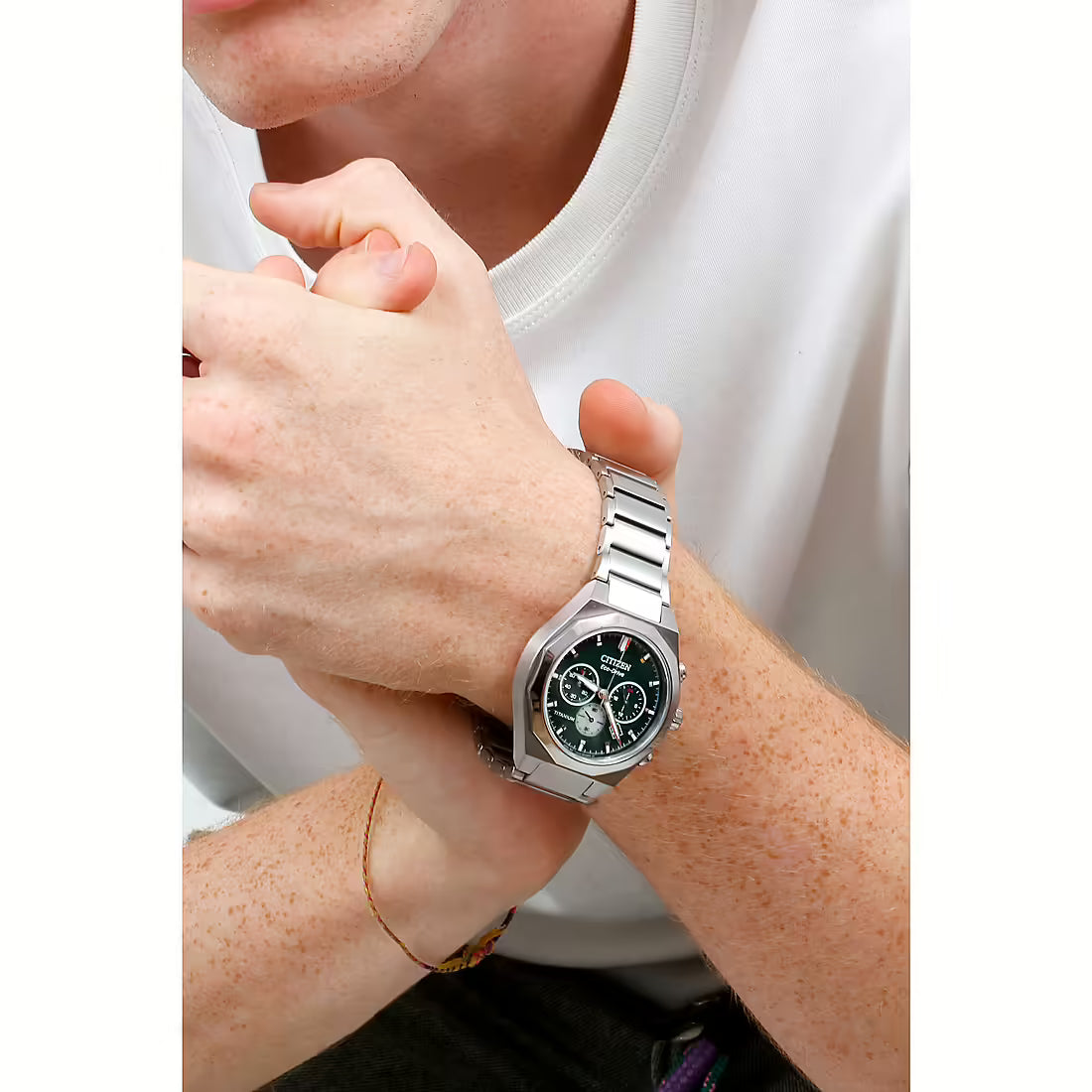 CITIZEN Zenshin Senkei Crono Super Titanio - Uomo