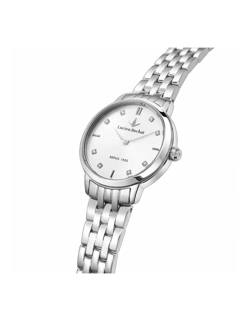 LUCIEN ROCHAT Charme Silver Diamonds - Lady
