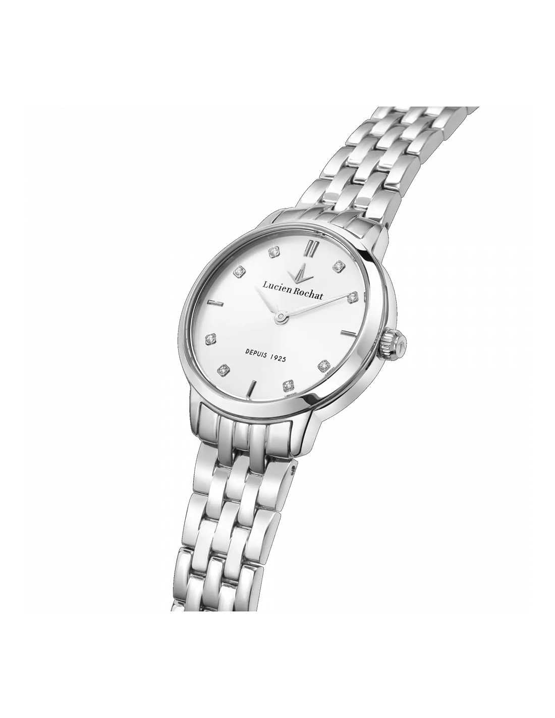 LUCIEN ROCHAT Charme Silver Diamonds - Lady