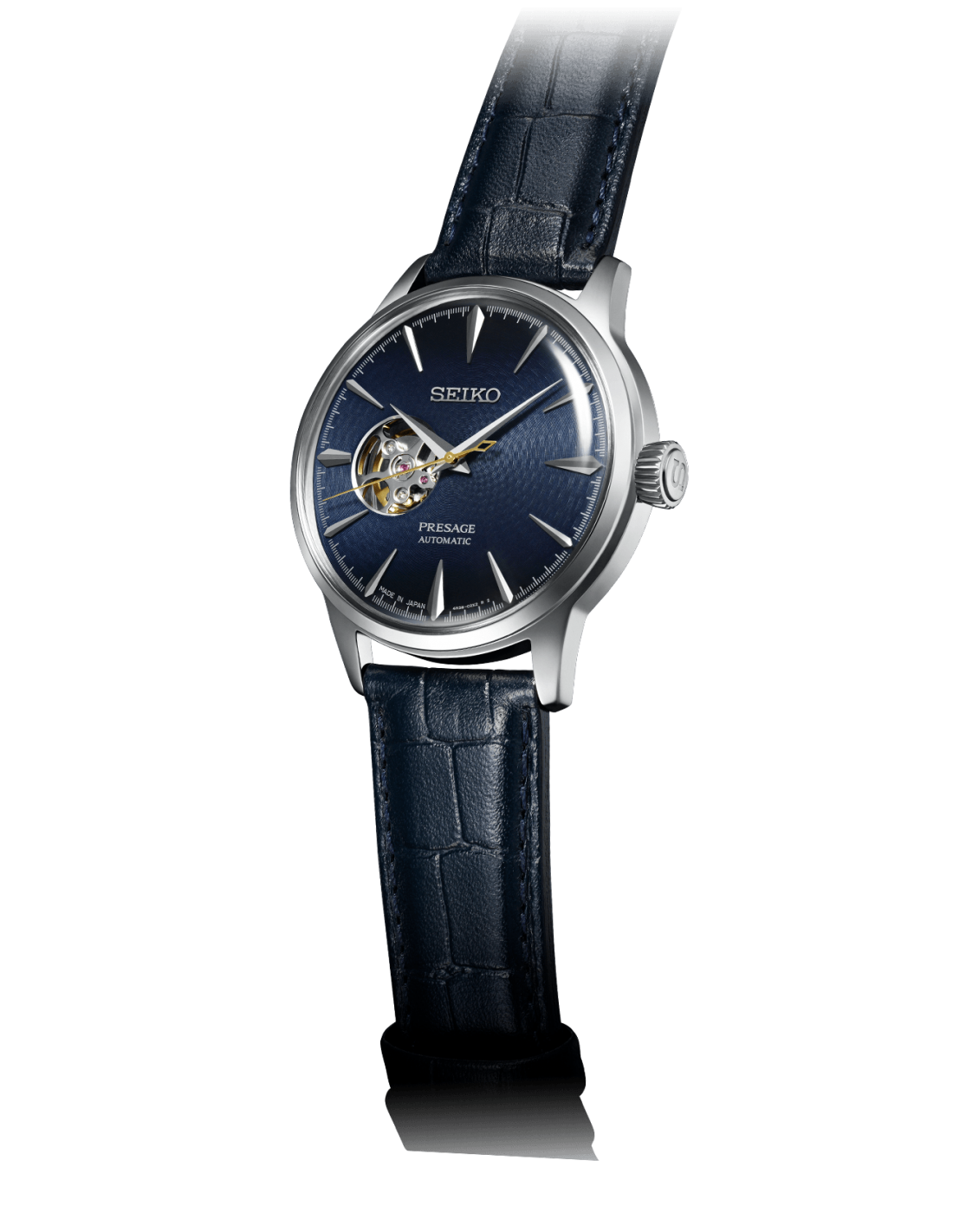 SEIKO Presage Cocktail Time "Blue Moon" Open Heart - Hombre