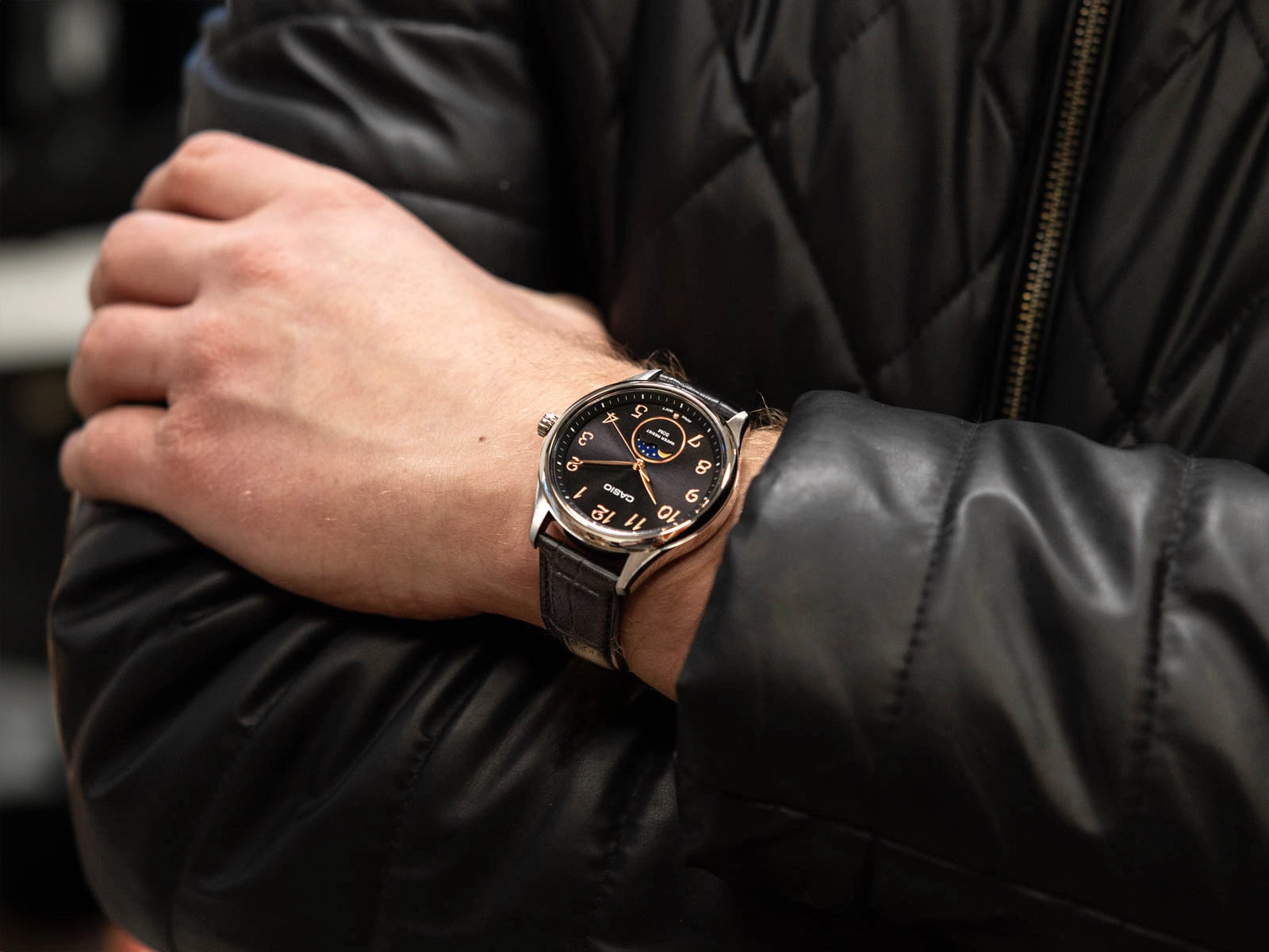CASIO Timeless Collection Moon Phase - Uomo