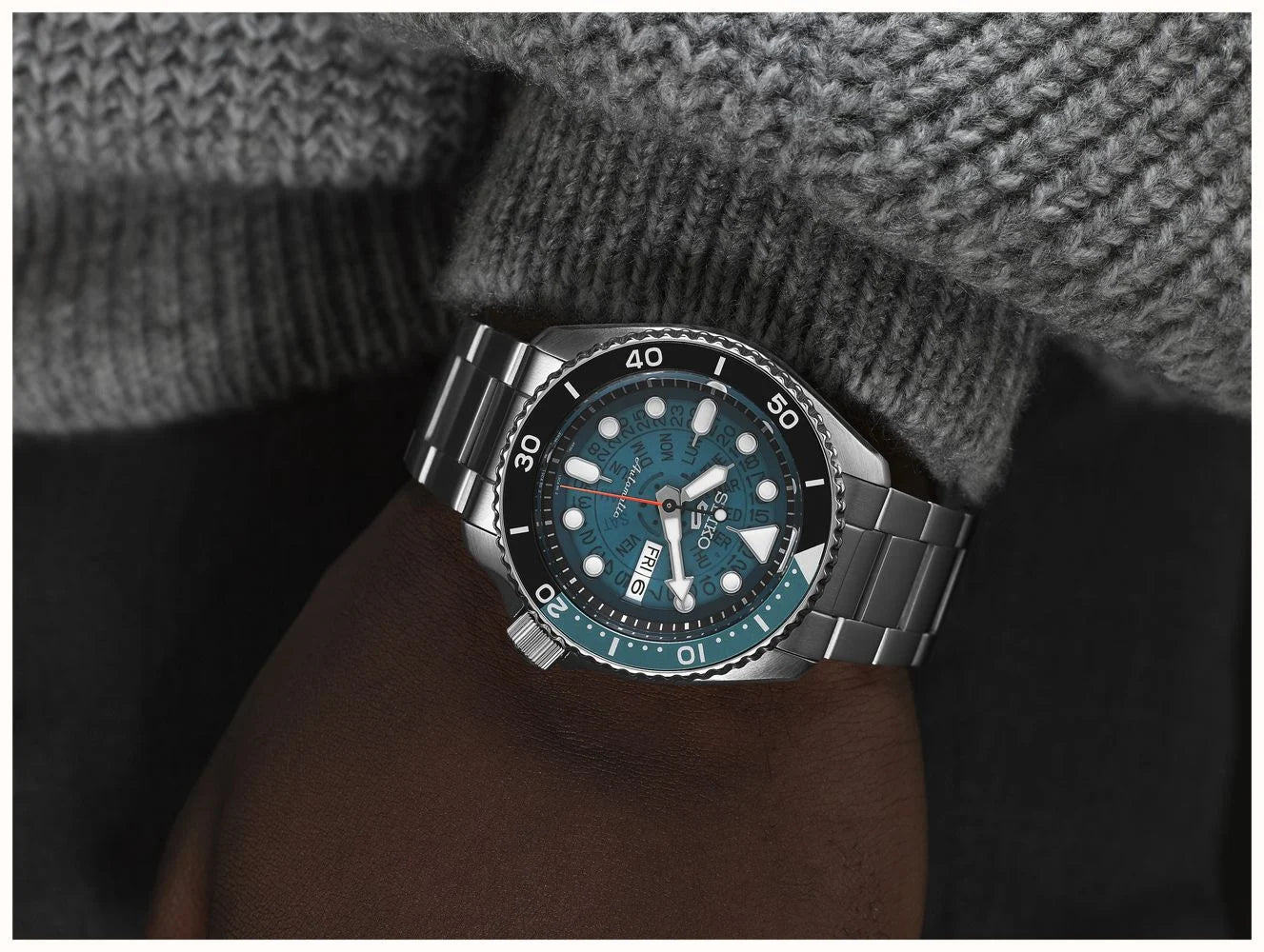 SEIKO 5 Sports "Time Sonar" Special Edition - Uomo