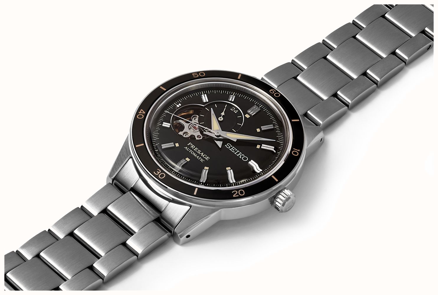 SEIKO Presage Style 60s Open Heart - Uomo