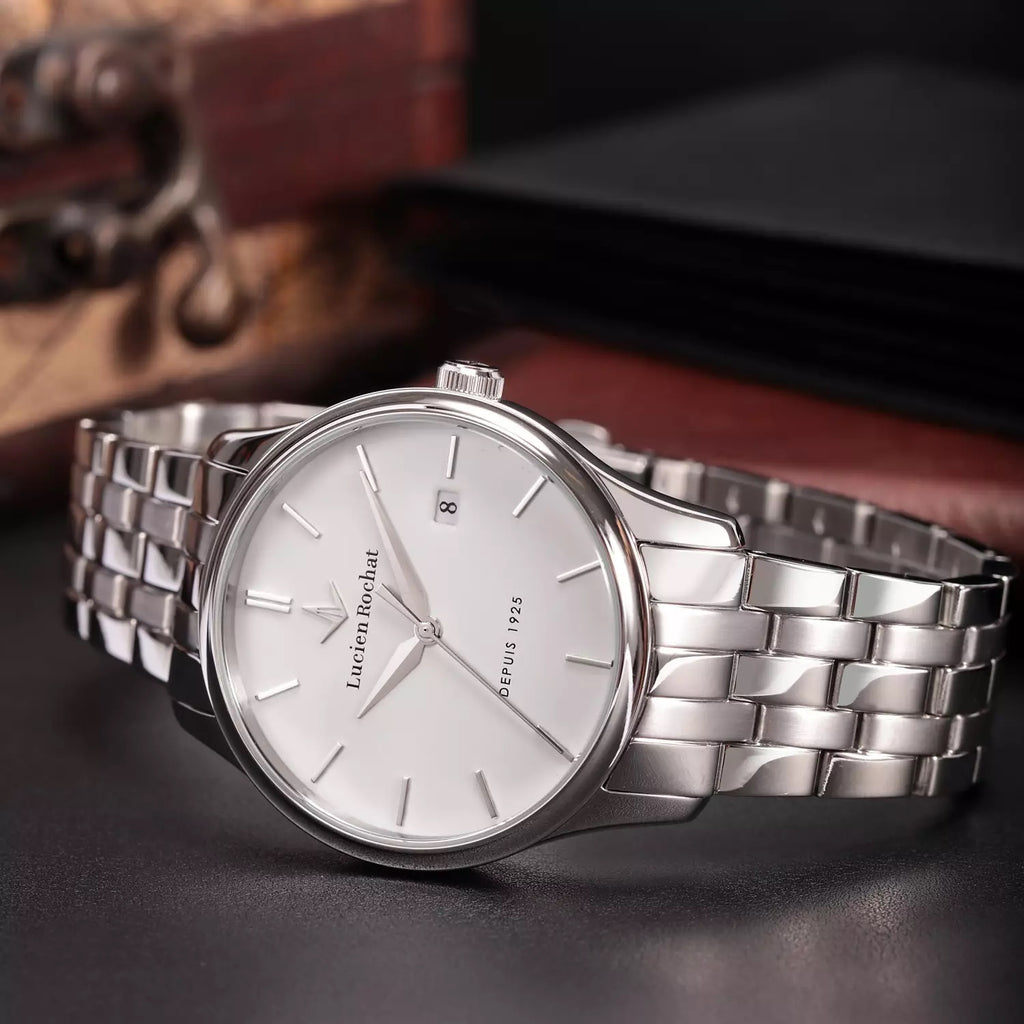 LUCIEN ROCHAT Montreux Steel White - Uomo