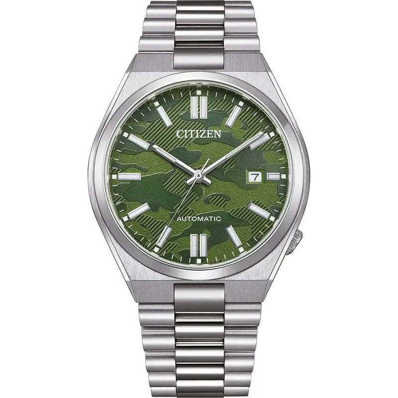 CITIZEN Tsuyosa Automatic "Camouflage Green" - Uomo