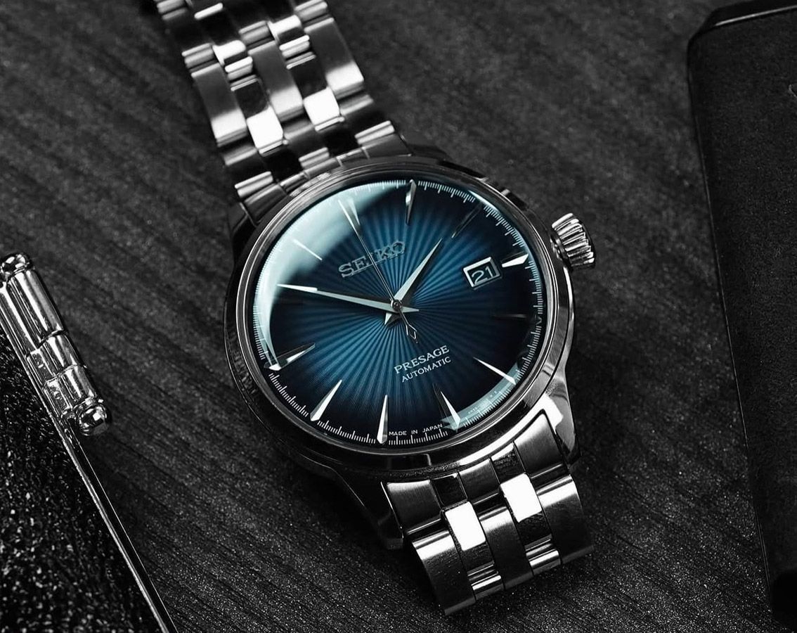SEIKO Presage Cocktail Time Blue Moon - Uomo