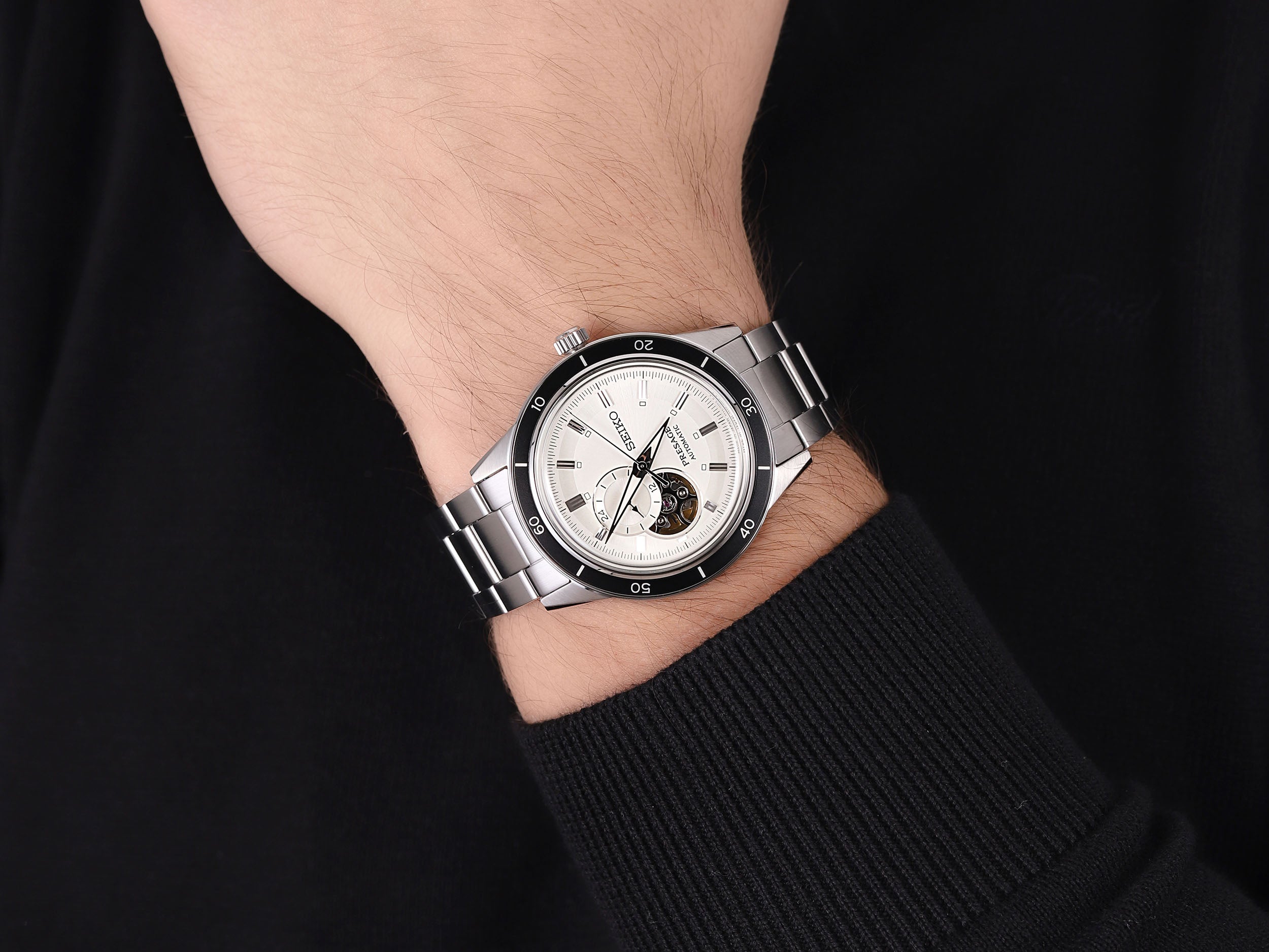 SEIKO Presage Style 60s Open Heart - Uomo