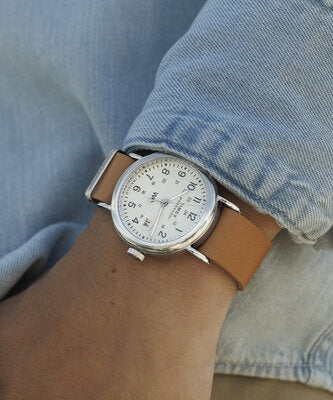 TIMEX Weekender 37mm Leather - Unisex / Uomo