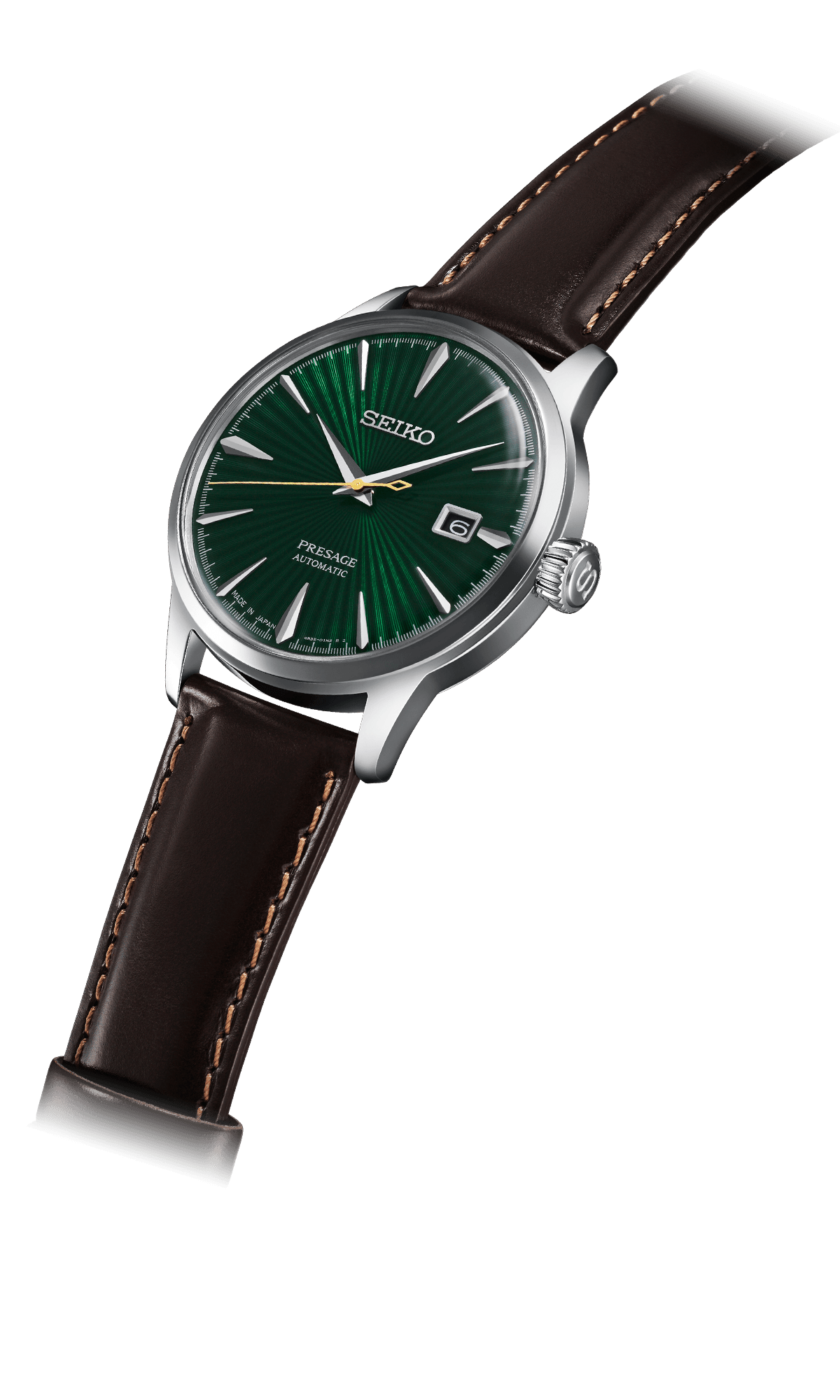 SEIKO Presage Cocktail Time "Mockingbird" cinturino in pelle - Uomo